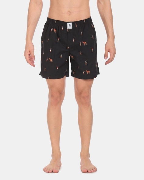 U S Polo Assn Printed Cotton Boxers