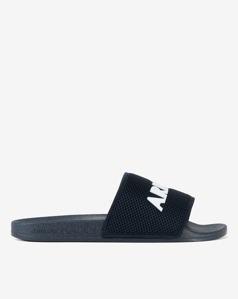 Logo Print Casual Slides