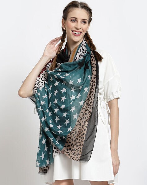 Graphic Print Scarf Price in India