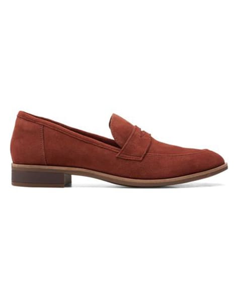 Clarks Round-Toe Slip-On Casual Shoes