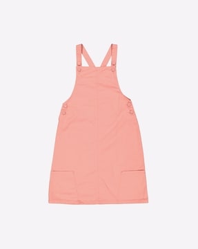 Buy Peach Dungarees &Playsuits for Girls by DJ & C Online