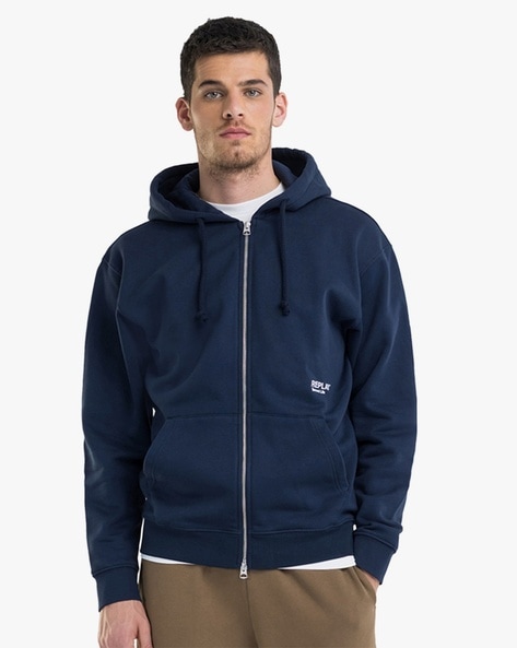 Organic cotton store zip hoodie