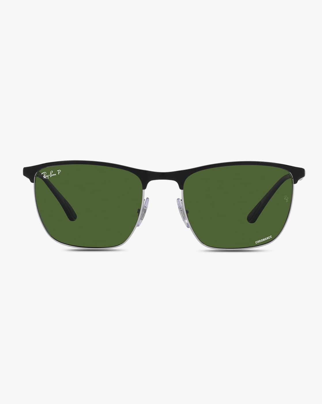 Buy Ray-Ban 0RB3686 Full-Rim Square Sunglasses | Black Color Men