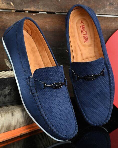 Buy Navy Casual Shoes for Men by 