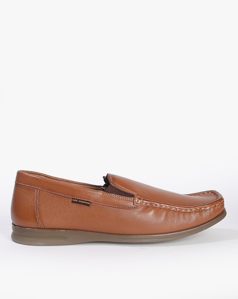 Lee Cooper Square-Toe Slip-On Shoes