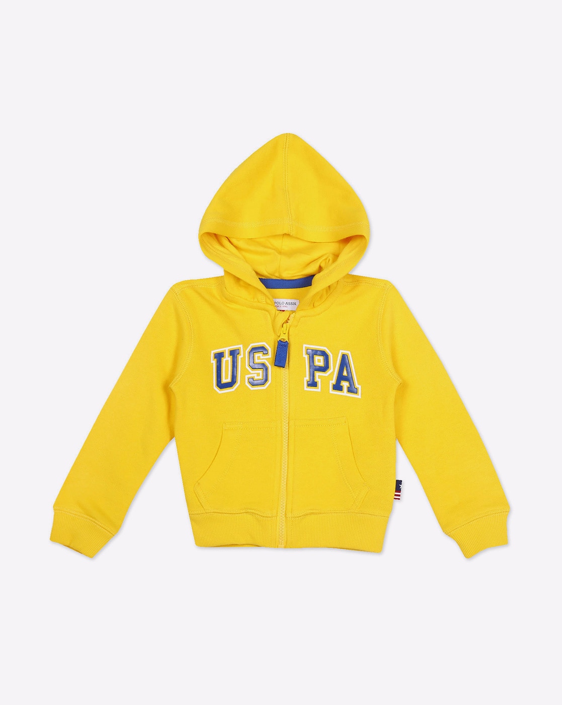 Us polo yellow sweatshirt hot sale