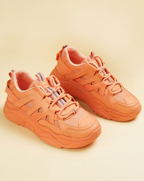 Orange shoes clearance