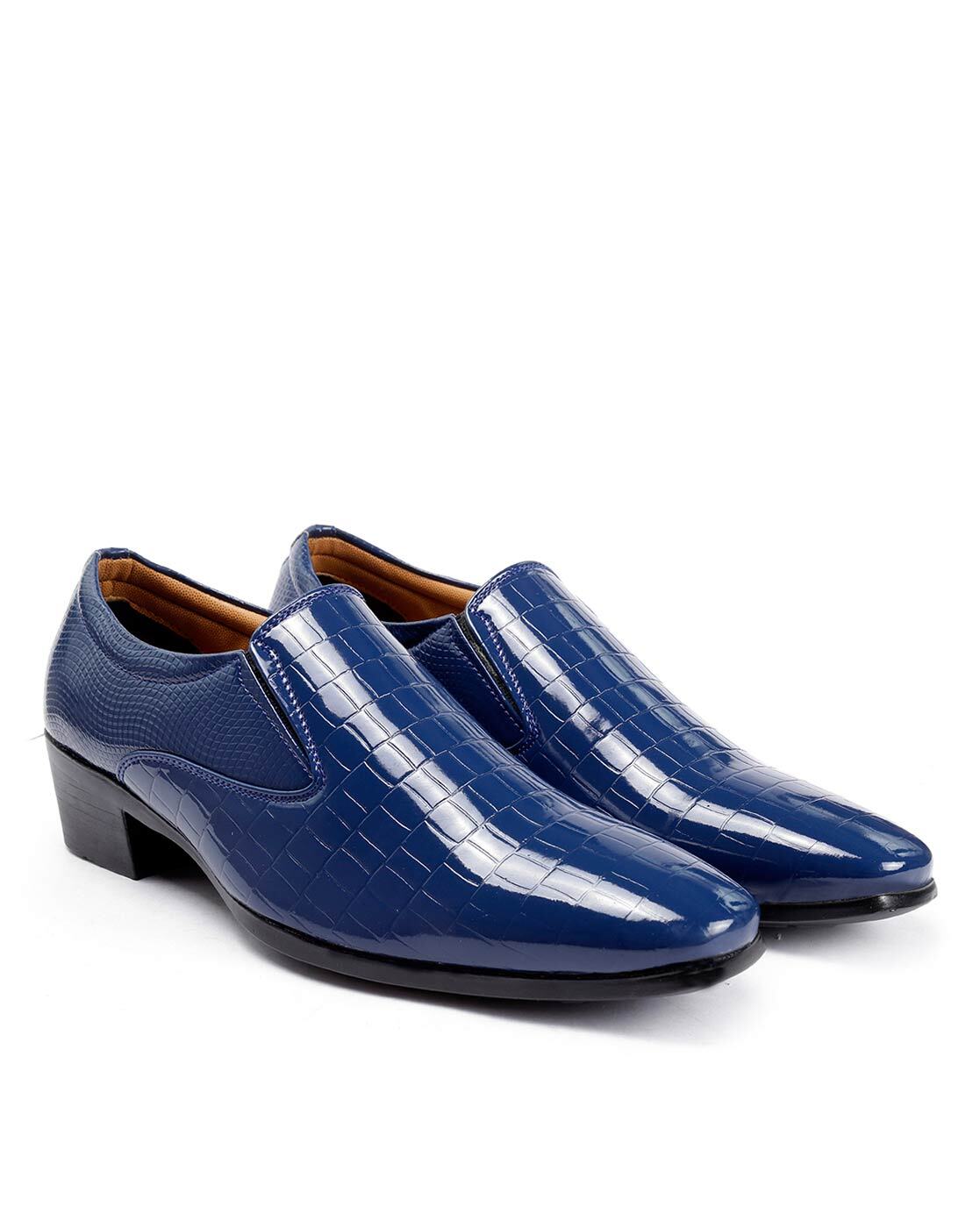Buy Blue Formal Shoes for Men by GLOBAL RICH Online 