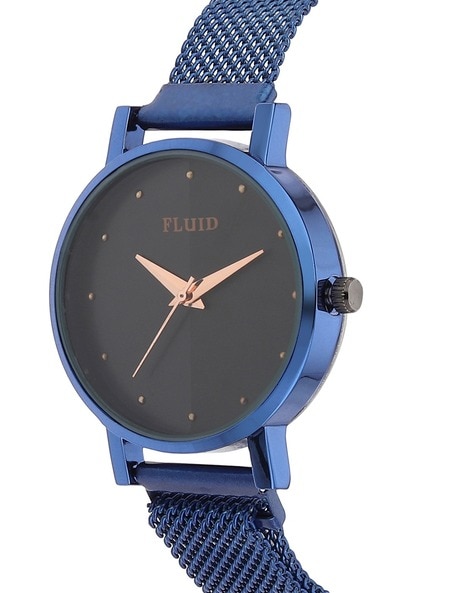 Buy FLUID Men Black Dial Watch FL 104 WH - Watches for Men 914785 | Myntra