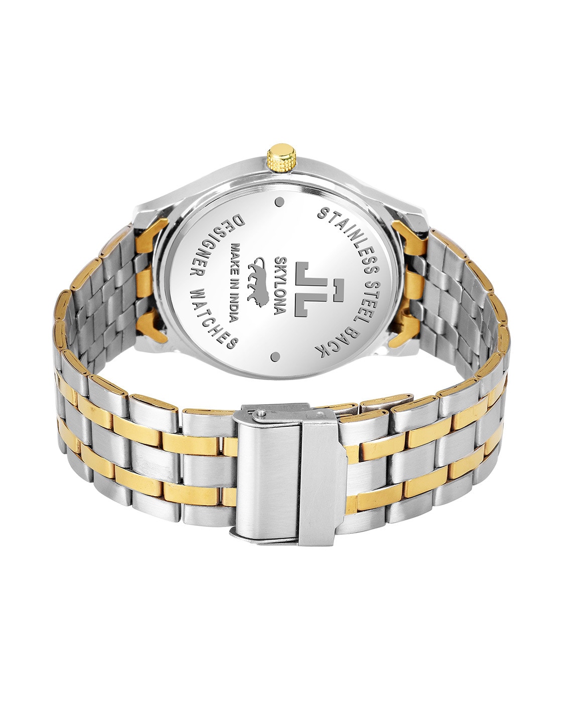 Gold and silver colour watch best sale