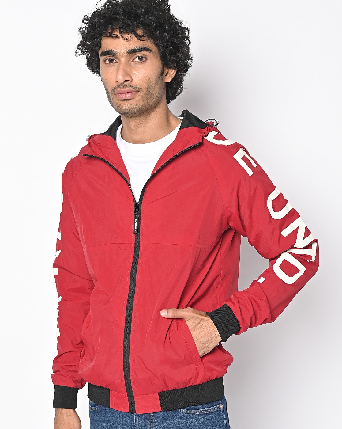 Buy Red Jackets & Coats for Men by AJIO Online | Ajio.com