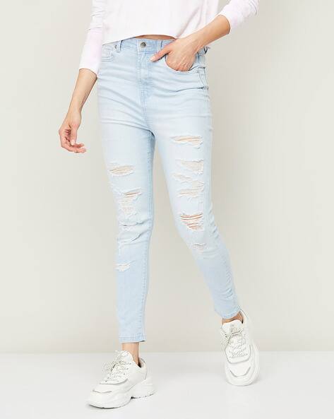 Buy Light Blue Jeans \u0026 Jeggings for 