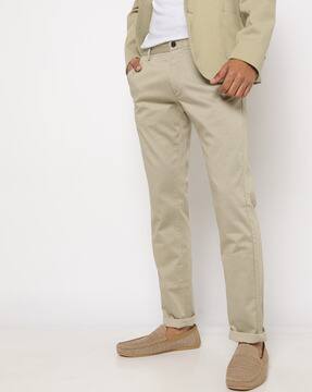 Buy Beige Trousers \u0026 Pants for Men by 