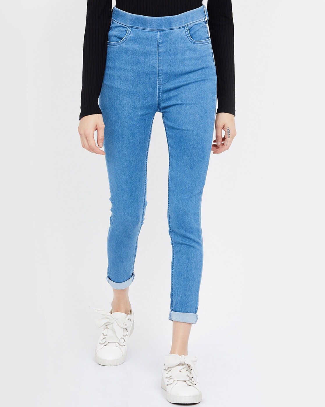 Buy Blue Jeans & Jeggings for Women by Ginger by lifestyle Online