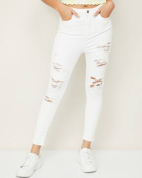 Buy White Jeans \u0026 Jeggings for Women by 