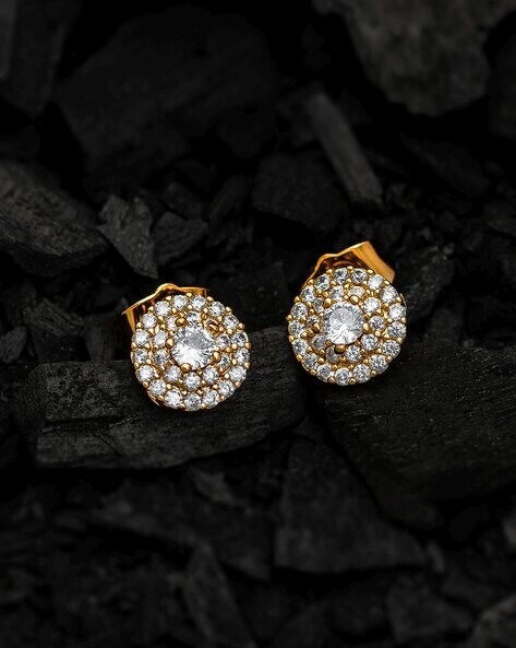 Round American Diamond Tops, Alegant at Rs 649/pair in Mumbai | ID:  20718224755