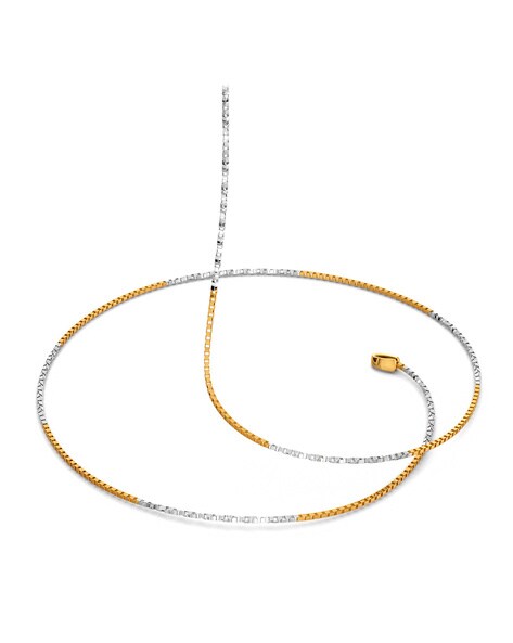 Gold and store rhodium chains