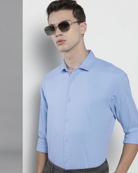 Blue Shirts - Buy Blue Shirt for Men Online in India