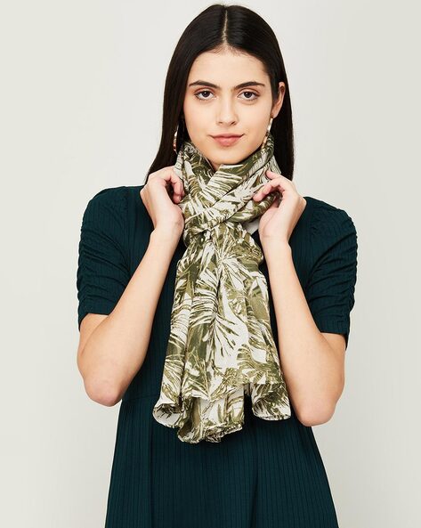 Leaf Print Stole Price in India