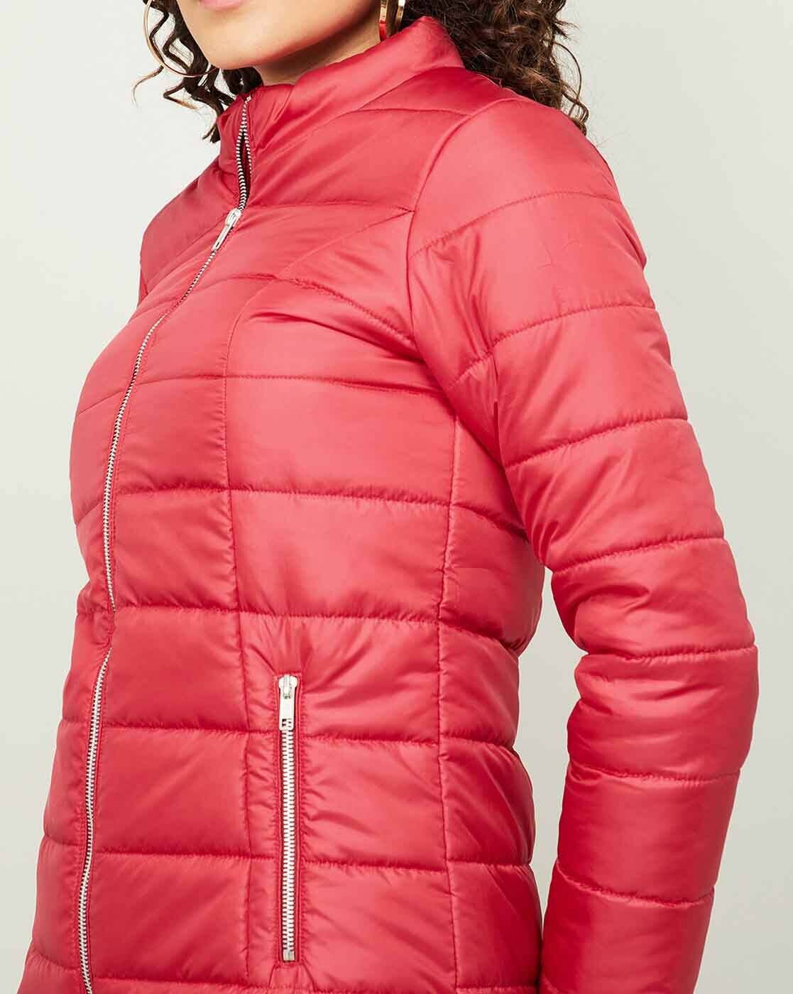 red armani jacket womens