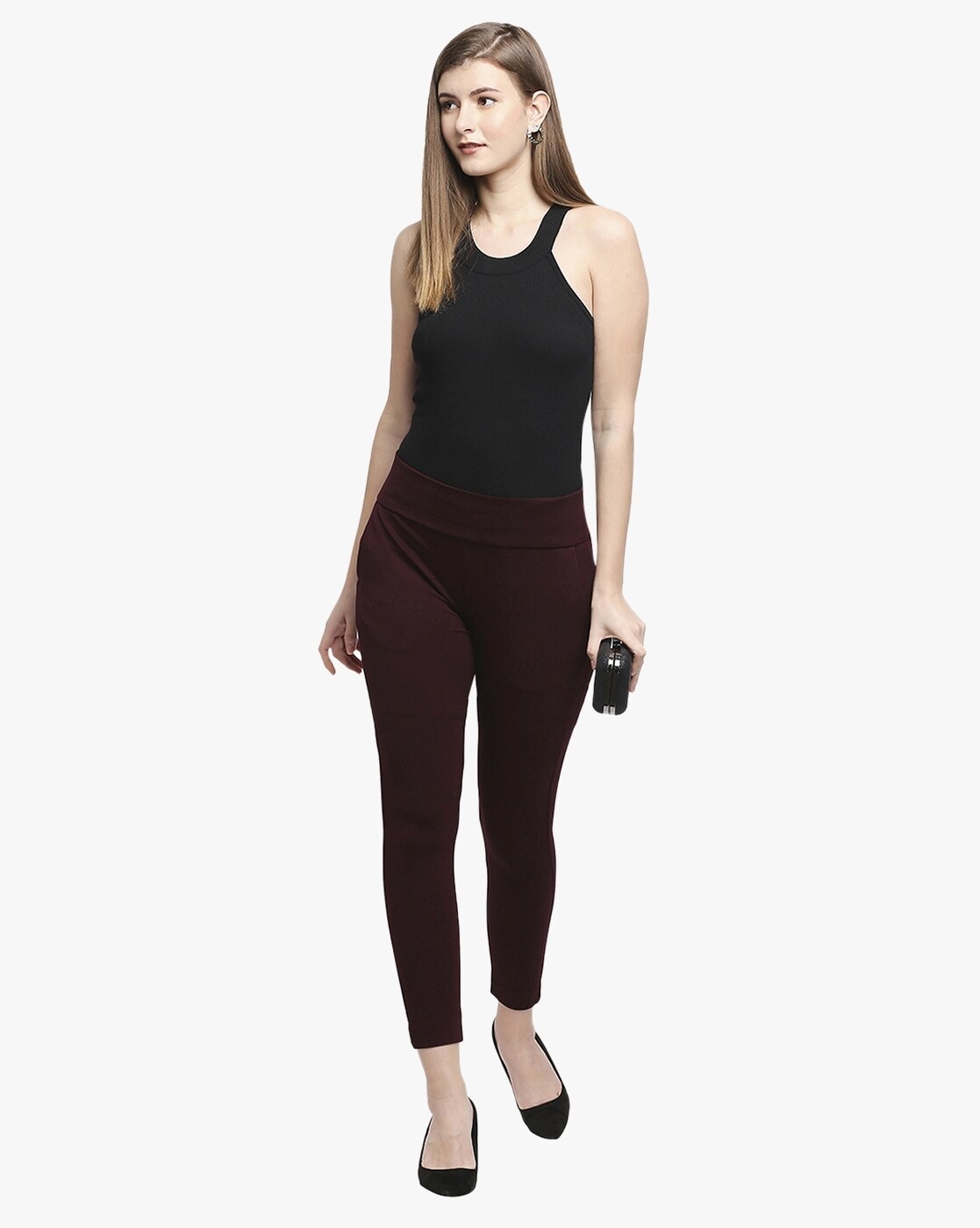 AW87 Super Combed Cotton Elastane Stretch Leggings with Ultrasoft Waistband