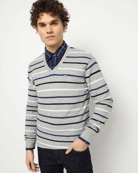 Men's v hotsell neck sweatshirt