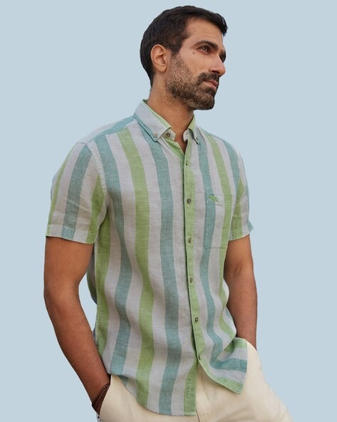 Striped Short Sleeve Shirt