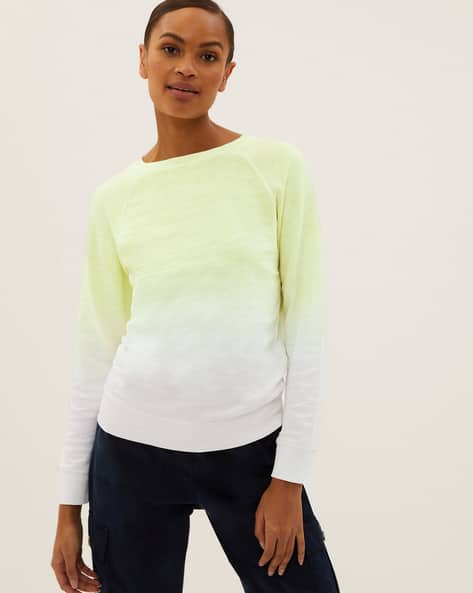 Ombre-Dyed Sweatshirt - Main Image