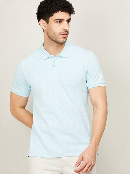 Buy Blue Tshirts for Men by CODE by 