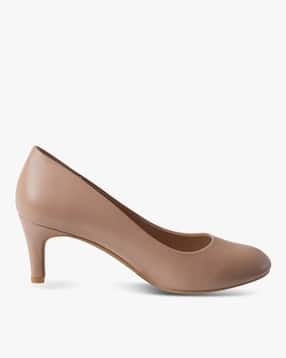 comfort plus by payless Kitten Heeled Slip-On Shoes-picture-49