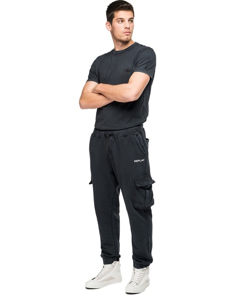 Buy Black Track Pants for Men by REPLAY Online