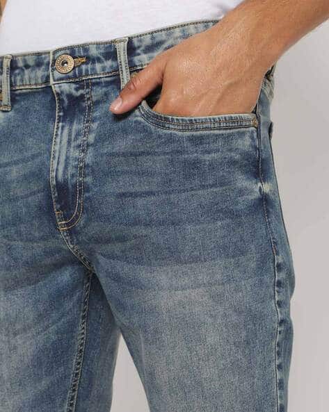 cropped jeans