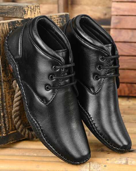 Buy Black Formal Shoes for Men by Mactree Online 