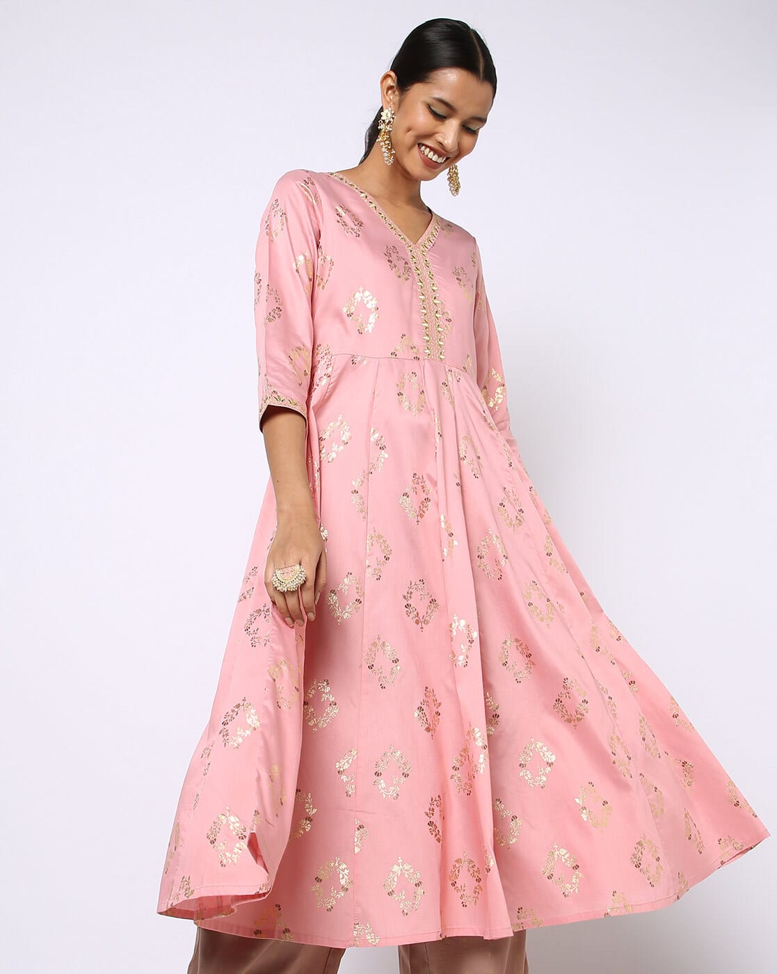 Avaasa Women Block Print Straight Kurta - Buy Avaasa Women Block Print  Straight Kurta Online at Best Prices in India | Flipkart.com