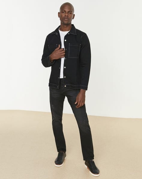 Men's Denim Jackets | Oversized Denim Jackets | Next UK