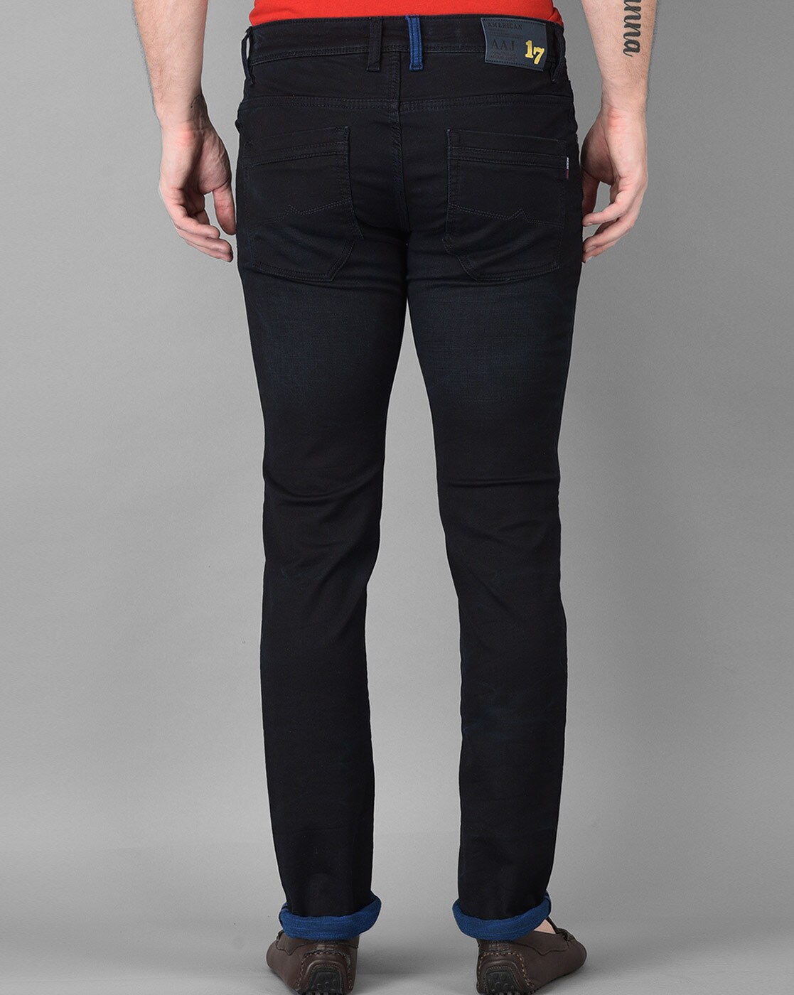 Black Stretch Leather Jeans : Made To Measure Custom Jeans For Men & Women,  MakeYourOwnJeans®
