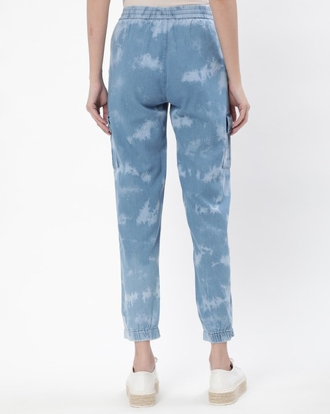 Buy Sky Blue Trousers & Pants for Women by Recap Online