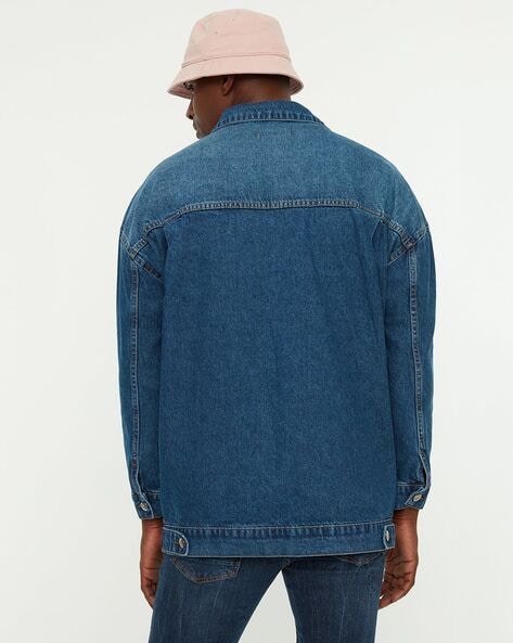 Buy Blakely Rapha Oversized Charcoal Denim Jacket | Free standard delivery  over 99€* – Blakely Clothing EU