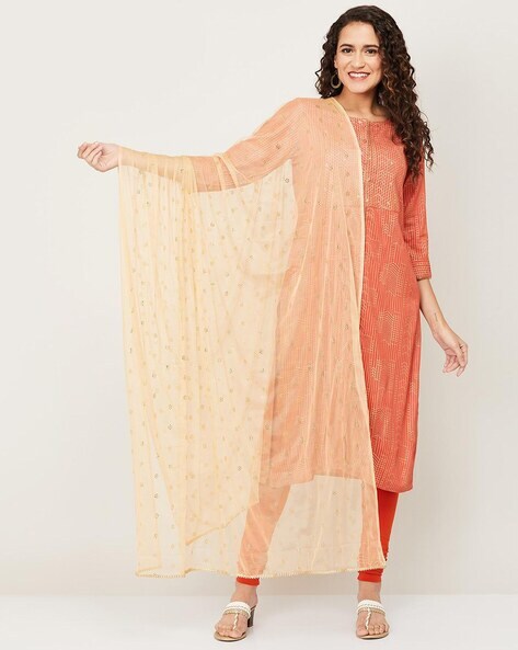 Embellished Polyester Dupatta Price in India