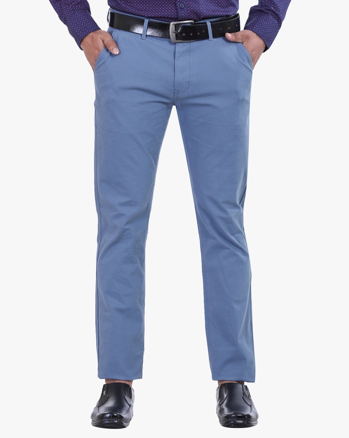 Men's Casual Trendy Plaid Tapered Pants Slim Fit Business - Temu
