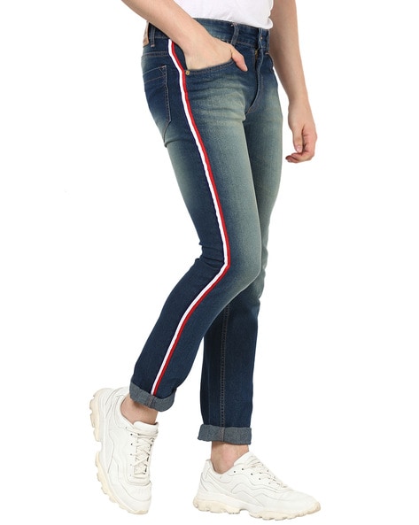 Peru Ledig At tilpasse sig Buy Blue Jeans for Men by URBANO FASHION Online | Ajio.com