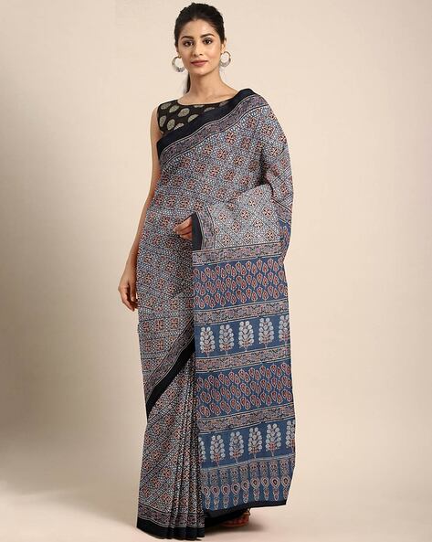 ajio cotton sarees