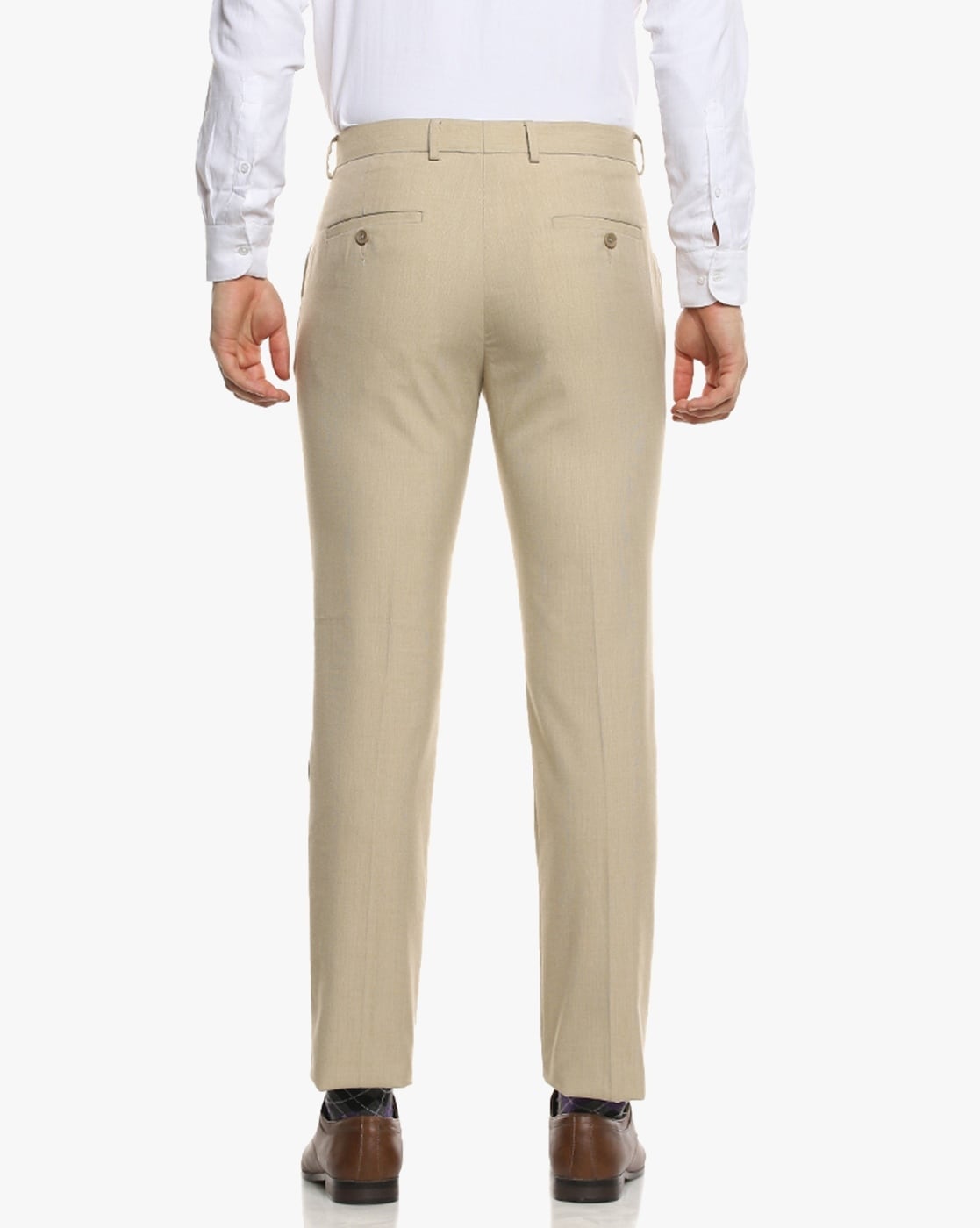 Knighthood by FBB Black Slim Fit Trousers - Buy Knighthood by FBB Black  Slim Fit Trousers Online at Best Prices in India on Snapdeal