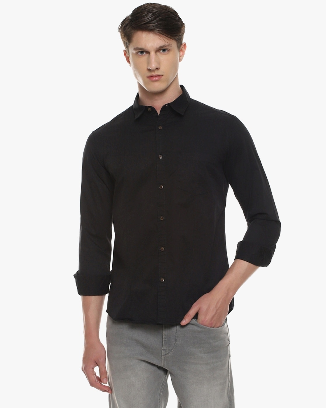 Buy Black Shirts for Men by Buffalo Online