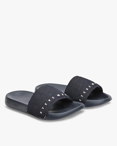 Buy Navy Blue Flip Flop Slippers for Men by STEVE MADDEN Online