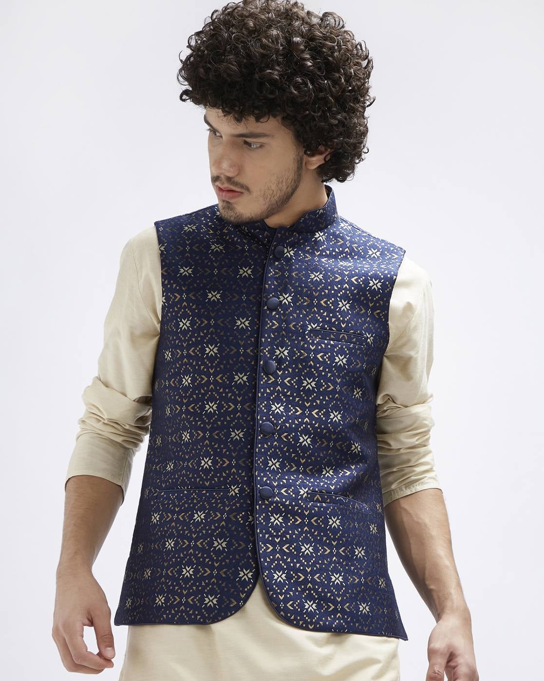 Shatranj waistcoat hotsell