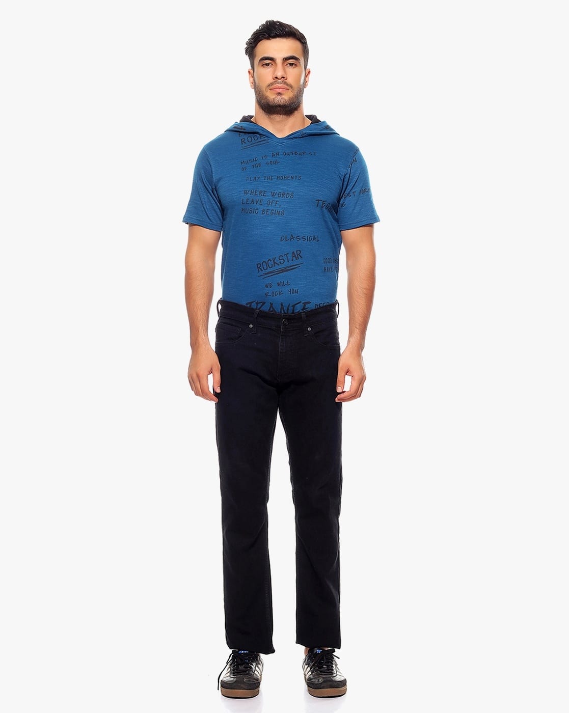 DJMD-0010-BASIC STRETCH-EIFFE, BLACK, 32