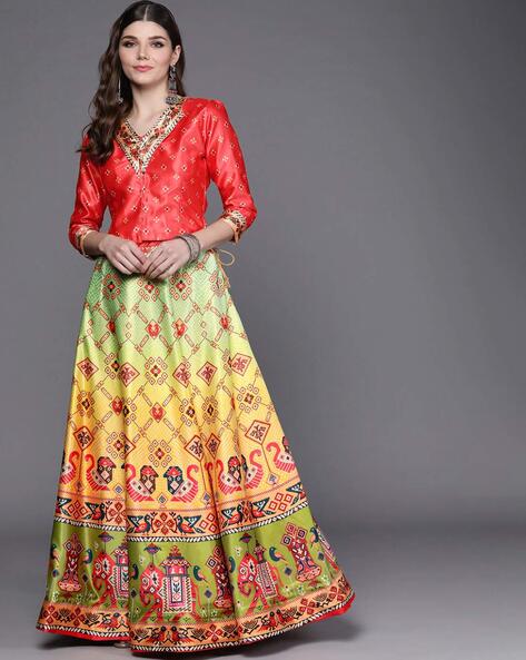 3 Bandhani Outfits to Design with Dyeing and Printing