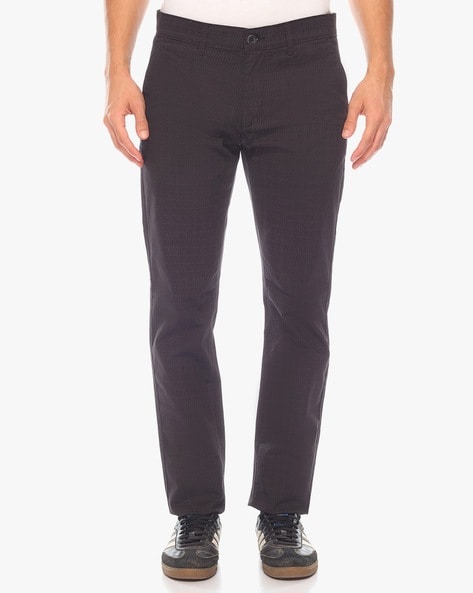 Byford Men Semi Formal Trouser Green Pant - Selling Fast at Pantaloons.com