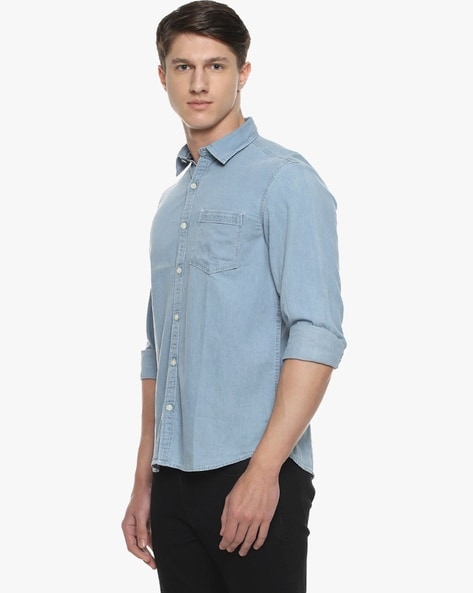 Buffalo denim sale shirts